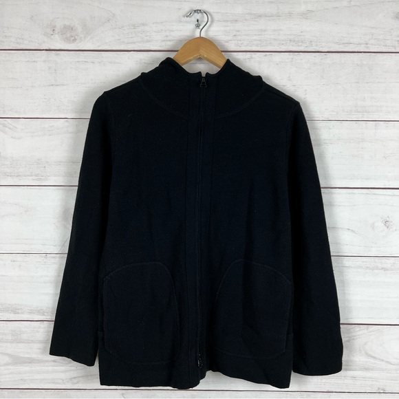 Anteprima Milano Italy Wool Blend Zip Hoodie Size 40 Small